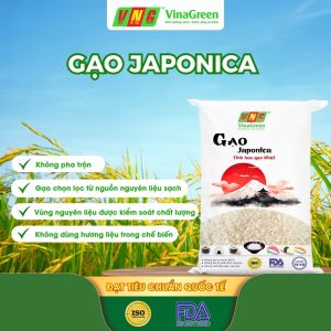 Alternative view of VinaGreen Japonica Rice
